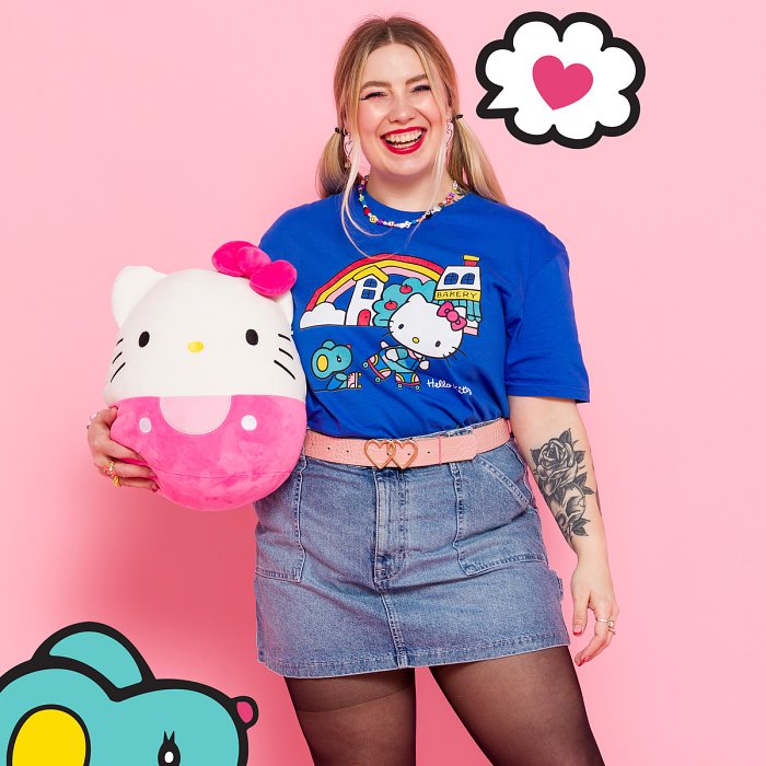 Hello Kitty Fine Day Blue T-Shirt