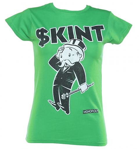 Monopoly Skint T-Shirt Monopoly Skint T-Shirt