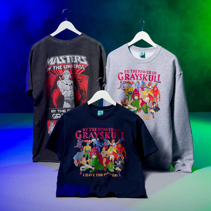 TruffleShuffle x He-Man Masters of the Universe T-Shirts Clothing Merchandise