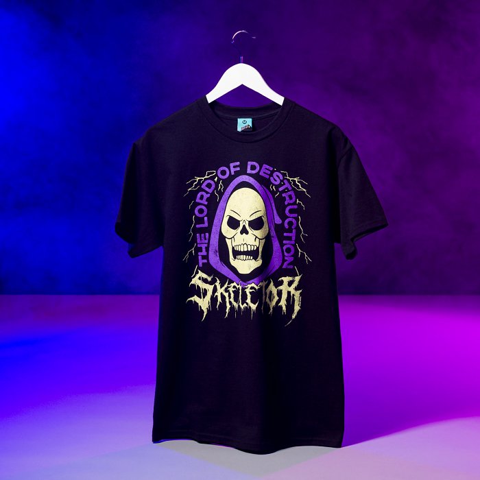 Masters Of The Universe Skeletor The Lord Of Destruction Black T-Shirt