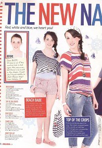 Mermaid Charm Wrap Bracelet in Bliss August 2011