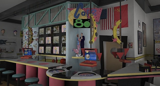 Cafe 80s
