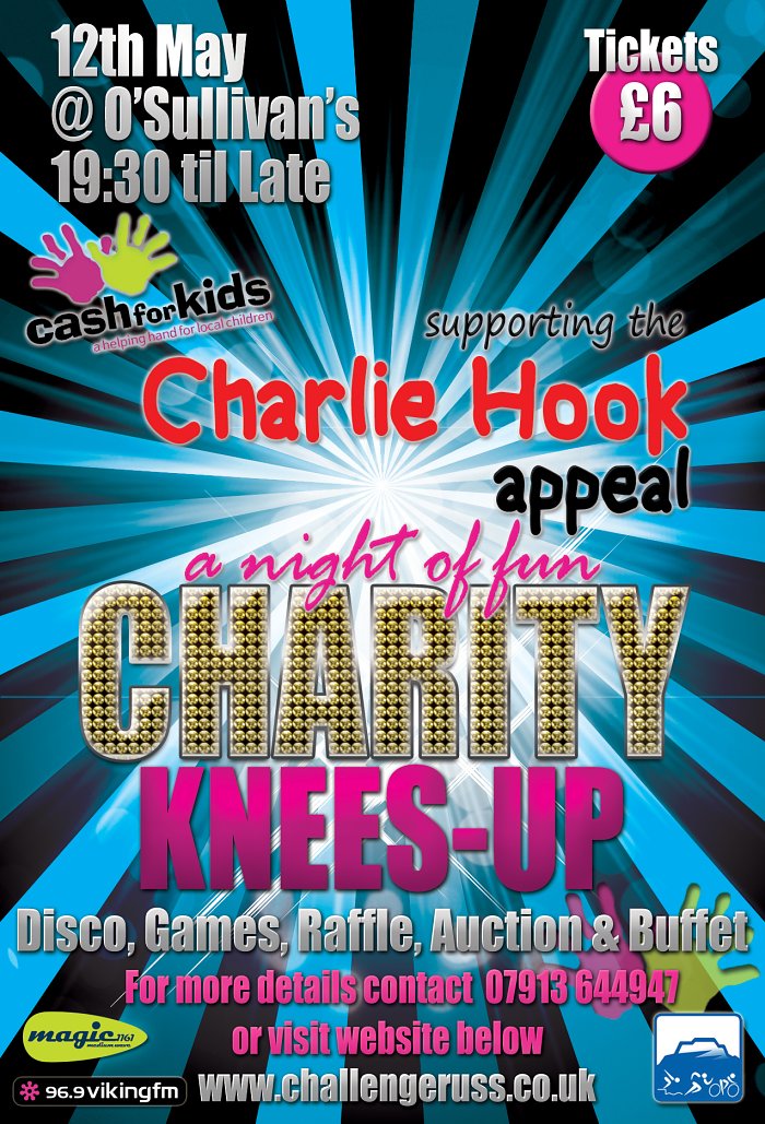 Charity Knees Up Poster