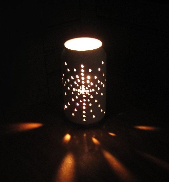 Coke Candle Holder