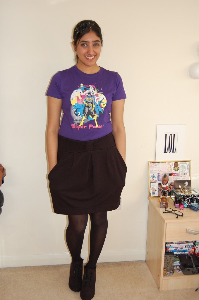 Ladies Super Power Super Heroines T-Shirt