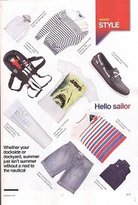 Jaws Classic Movie Poster T-Shirt in GT Magazine August 2011