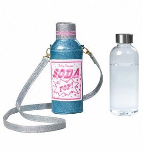 Glitter Soda Pop Bottle and Cover