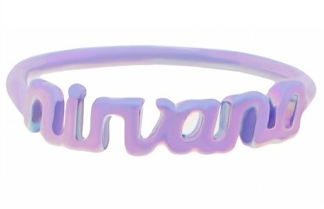Iridescent Lilac Nineties Nirvana Ring