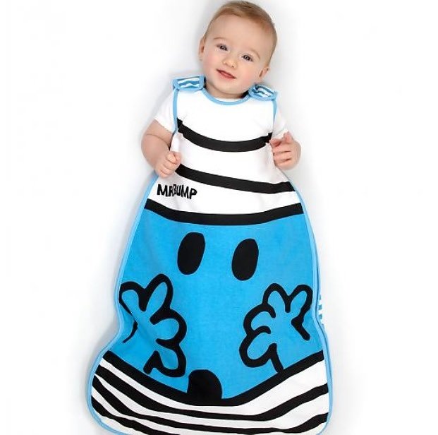 Kids Mr Men Mr Bump Baby Sleeping Bag
