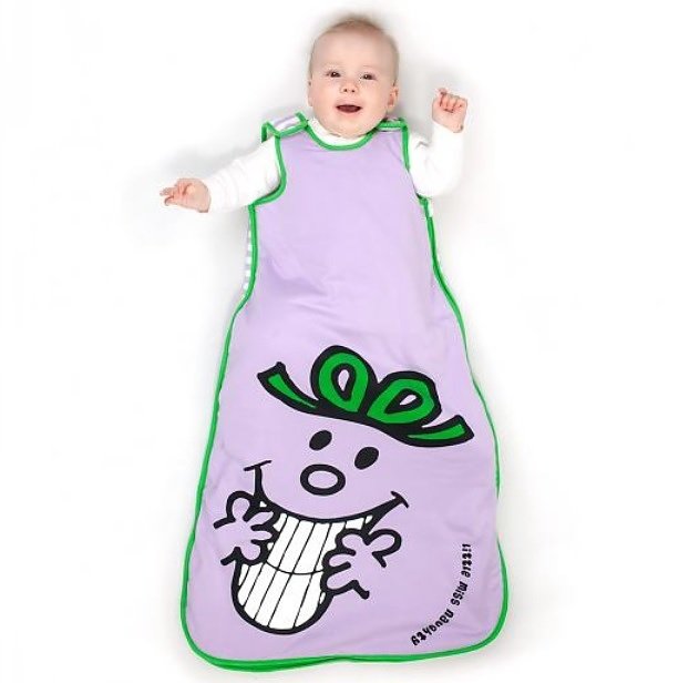 Kids Purple Little Miss Naughty Baby Sleeping Bag