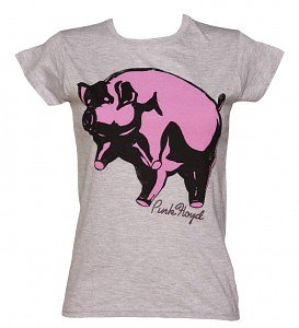 Ladies_Grey_Pink_Piggie_Pink_Floyd_T_Shirt_hi_res Pink Floyd