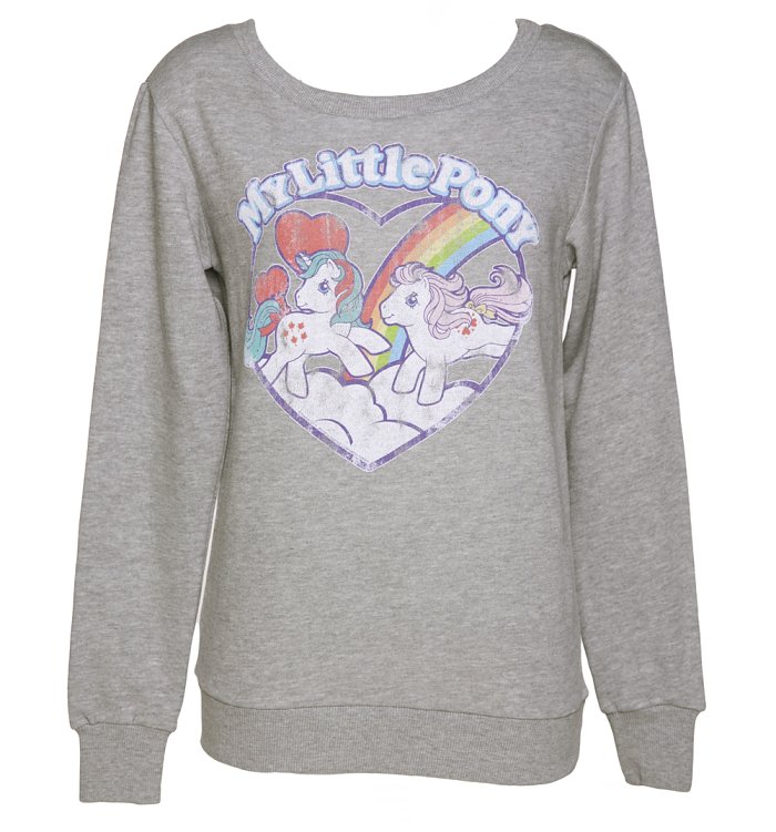 Ladies_My_Little_Pony_Retro_Heart_Sweater Ladies My Little Pony Retro Heart Sweater from TruffleShuffle £29.99