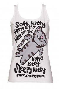Ladies_White_Soft_Kitty_Big_Bang_Theory_Vest_hi_res Big Bang Theory Soft Kitty