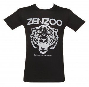 Mens Black Zenzoo Parody T-Shirt from Brand Jacker Brand Jacker