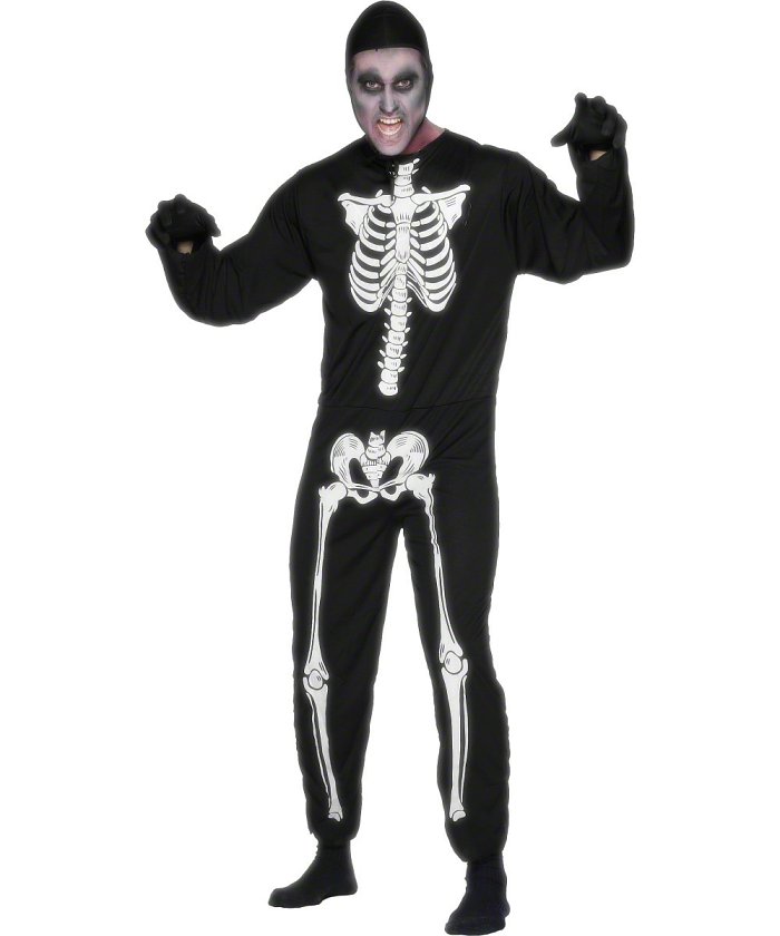 Men's Skeleton Fancy Dress Costume £16.99 Men's Skeleton Fancy Dress Costume £16.99