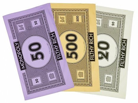 Monopoly Tea Towels