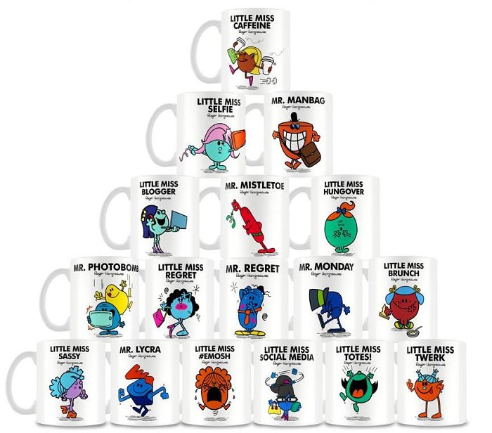 Mr Men Mugs