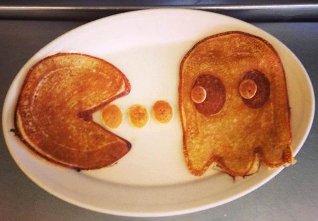 Pac Man Pancake
