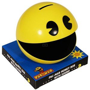 Pac man money box with sound