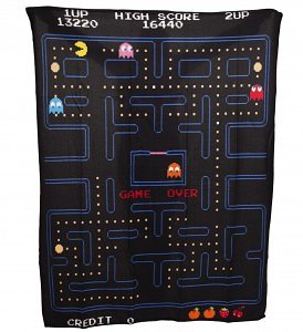Pac_Man_Maze_Fleece_Blanket_hi_res Pac-Man