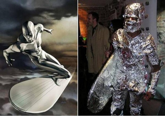 Silver Surfer Cosplay