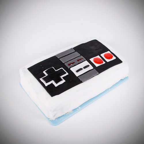 Simon_controller_low Nitendo controller cake, NES cake,