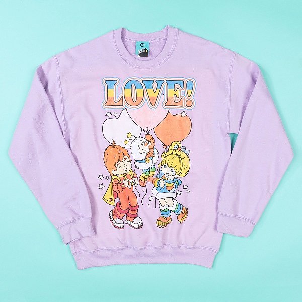 Rainbow Brite Love Orchid Sweater