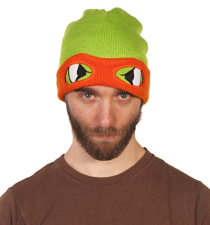 Teeange_Mutant_Ninja_Turtles_Raphael_Beanie_Hat_Model