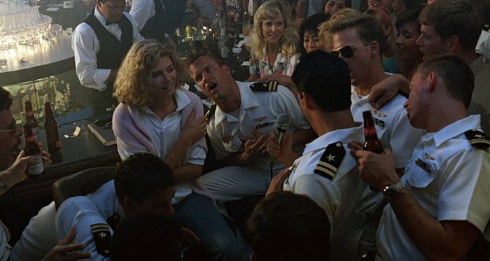 Top Gun Bar Scene