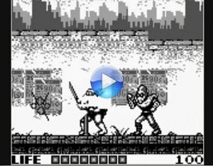 Teenage Mutant Ninja Turtles on GameBoy