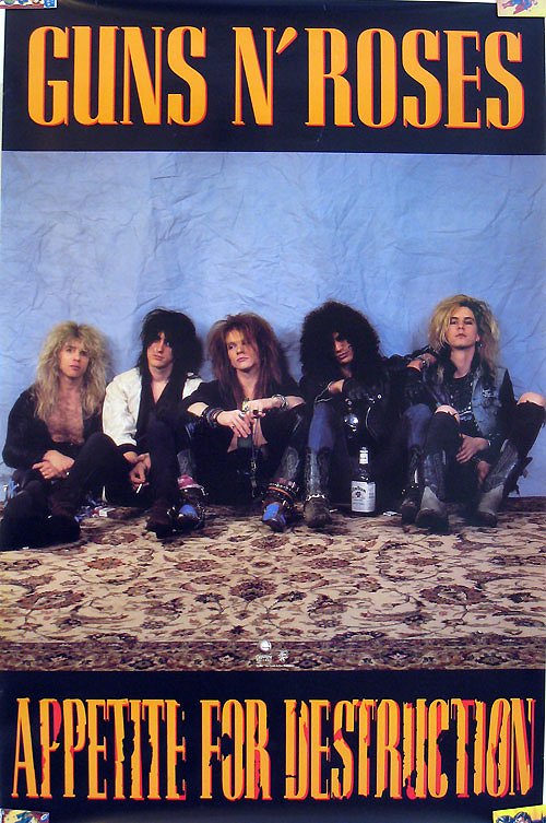 Guns N Roses Poster Guns N Roses Poster