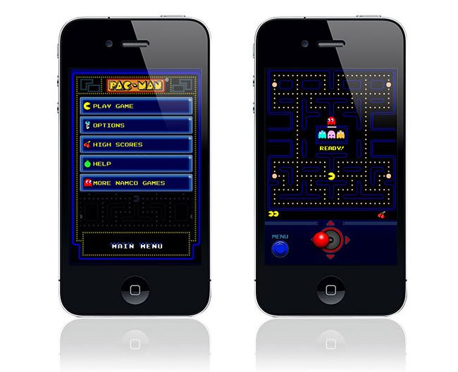 Pac-Man on a Smartphone
